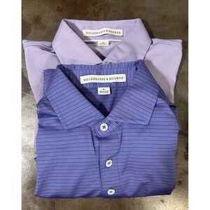 Holderness & Bourne Golf Polo Shirt (2) Mens Sz Med Tailored Fit